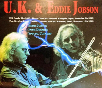 UK & EDDIE JOBSON / Eddie Jobson Four Decades Special Concert (4CDR)