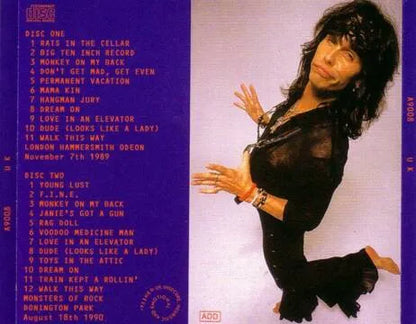 AEROSMITH / U.K 1990 AUGUST 18 Monster of roc (2CD)