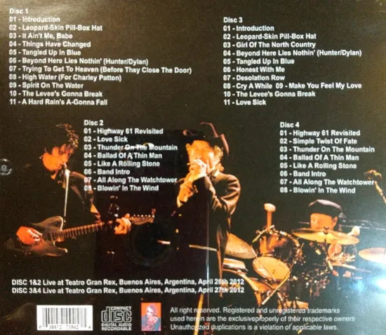 BOB DYLAN / Complete Buenos Aires Box (8CDR)