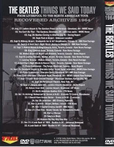 THE BEATLES / THINGS WE SAID TODAY (1DVD)