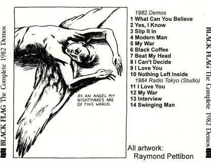 BLACK FLAG / LAS DEMOS COMPLETAS DE 1982 (1 CDR)