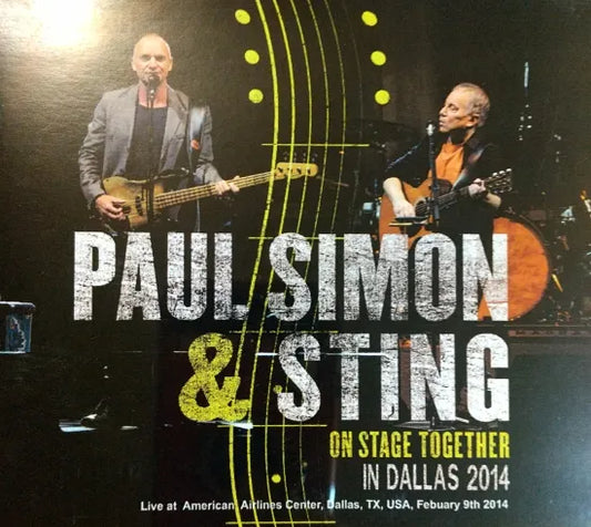 PAUL SIMON & STING / ON STAGE TOGETHER IN DALLAS 2014 (3CDR)