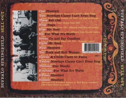 BUFFALO SPRINGFIELD / SELL OUT (1CDR)
