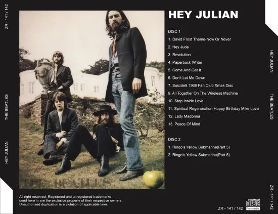 THE BEATLES / HEY JULIAN (2CDR)