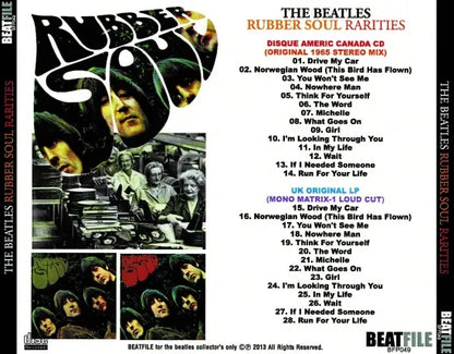 THE BEATLES / RUBBER SOUL RARITIES (1CDR)