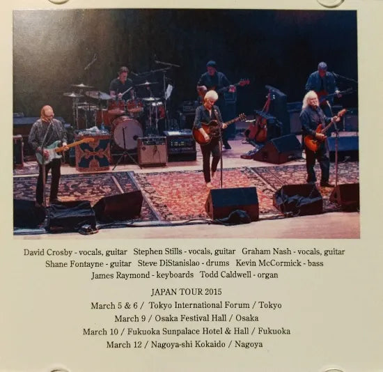 Crosby, Stills & Nash / DEFINITIVE OSAKA 2015 (2CDR)