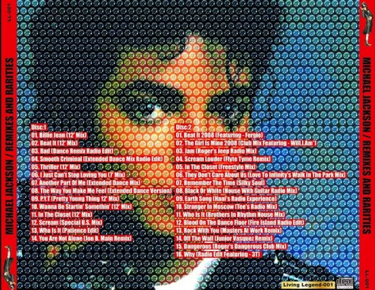 MICHAEL JACKSON / REMIXES AND RARITIES (2CDR)