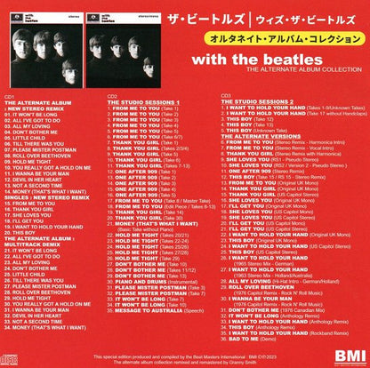 THE BEATLES / WITH THE BEATLES THE ALTERNATE ALBUM COLLECTION (3CD)