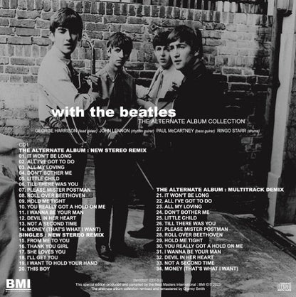 THE BEATLES / WITH THE BEATLES THE ALTERNATE ALBUM COLLECTION (3CD)
