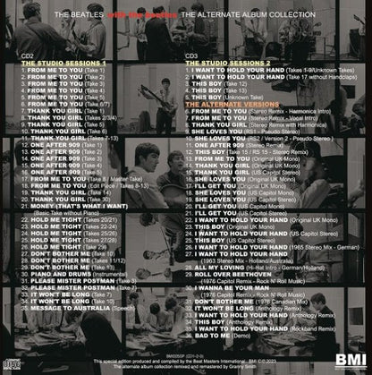 THE BEATLES / WITH THE BEATLES THE ALTERNATE ALBUM COLLECTION (3CD)