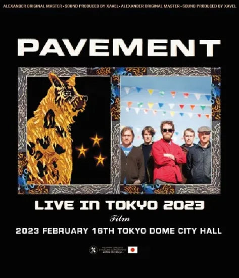 PAVEMENT / Película en vivo en Tokio 2023 (1 hab. + 1 DVD)
