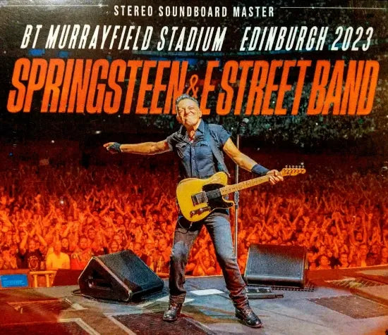 BRUCE SPRINGSTEEN &amp; E STREET BAND / EDIMBURGO 2023 STEREO SOUNDBOARD (3CDR)