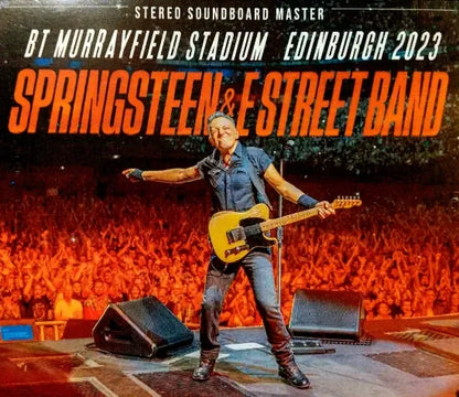 BRUCE SPRINGSTEEN &amp; E STREET BAND / EDIMBURGO 2023 STEREO SOUNDBOARD (3CDR)