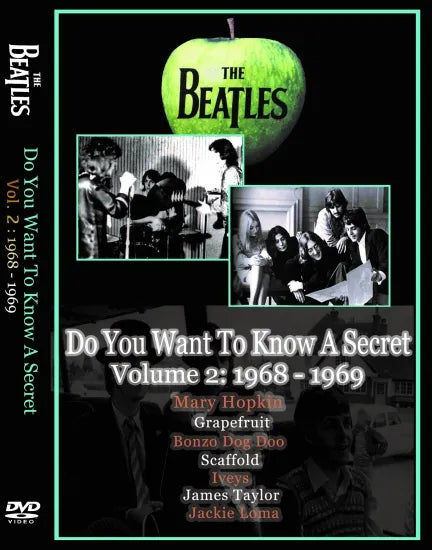 THE BEATLES / DO YOU WANT TO KNOW A SECRET Vol.2 1968 -1969 (1DVDR)