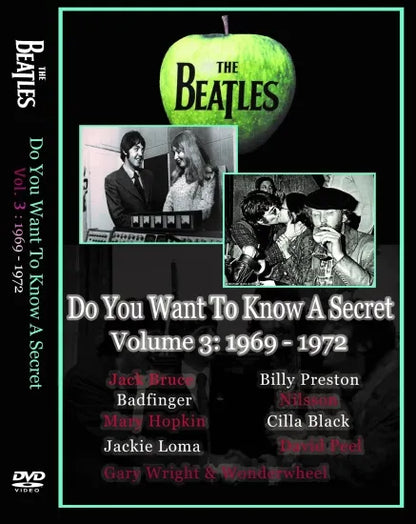 THE BEATLES / DO YOU WANT TO KNOW A SECRET Vol.3 1969 -1972 (1DVDR)