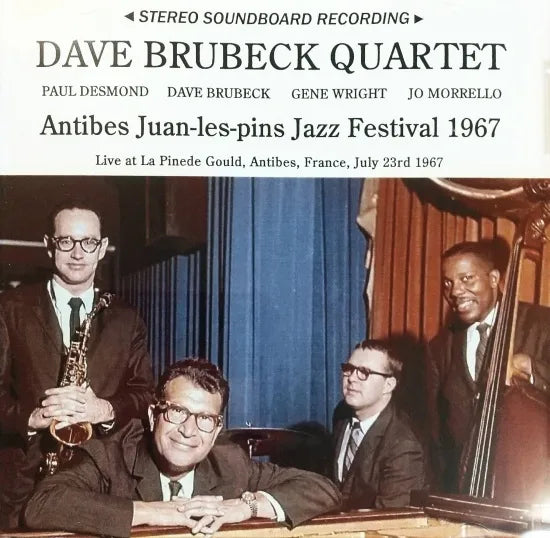 DAVE BRUBECK QUARTET / Antibes Juan-les-pins Jazz Festival 1967 STEREO SOUNDBOARD (1CDR)