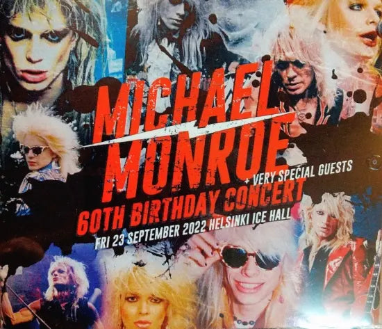 MICHAEL MONROE / 60TH BIRTHDAY CONCERT 2022 (3CDR)