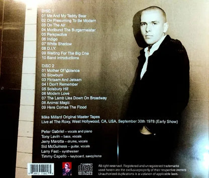 PETER GABRIEL / ROXY 1978 EARLY SHOW (2CDR)