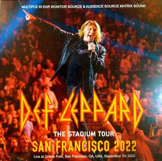 DEF LEPPARD / SAN FRANCISCO 2022 (2CDR)