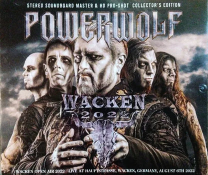 Powerwolf / Wacken Open Air 2022 STEREO SOUNDBOARD (2CDR+1DVDR)
