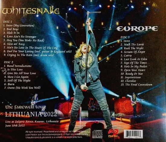 EUROPE / LITHUANIA 2022 (3CDR)