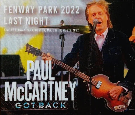 PAUL McCARTNEY / FENWAY PARK 2022 LAST NIGHT (3CDR)