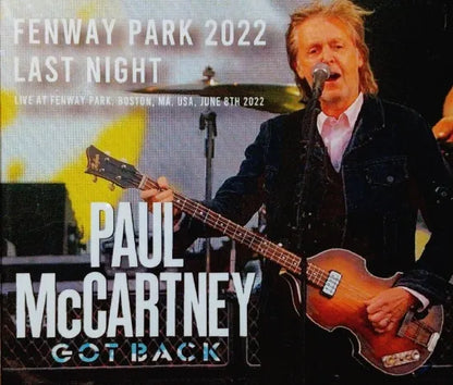 PAUL McCARTNEY / FENWAY PARK 2022 LAST NIGHT (3CDR)