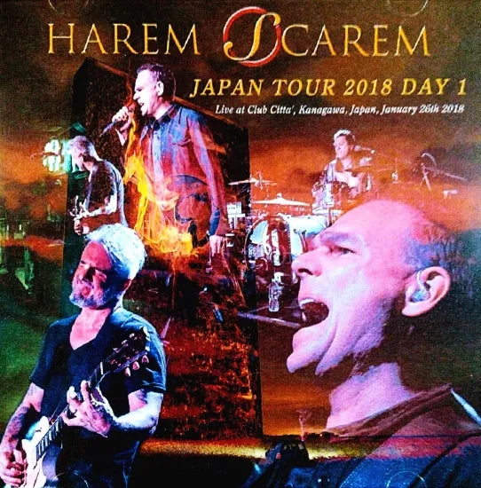 HAREM SCAREM / JAPAN TOUR 2018 DAY 1 (2CDR)