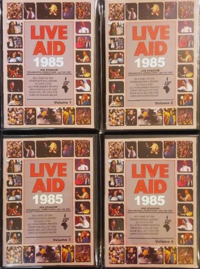 LIVE AID / JFK STADIUM, PHIADELPHIA 1985 (4DVDR)