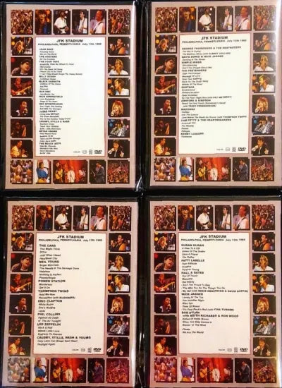 LIVE AID / JFK STADIUM, PHIADELPHIA 1985 (4DVDR)