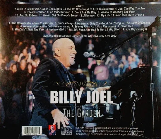 BILLY JOEL / 125TH SHOW ALL TIME AT THE GARDEN (2CDR)