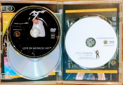 MICHAEL JACKSON / HISTORY WORLD TOUR LIVE IN MUNICH 1997 (2CD+1DVD+1BDR)