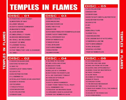 BOB DYLAN & TOM PETTY  / Temples in Flames Tour (6CDR)