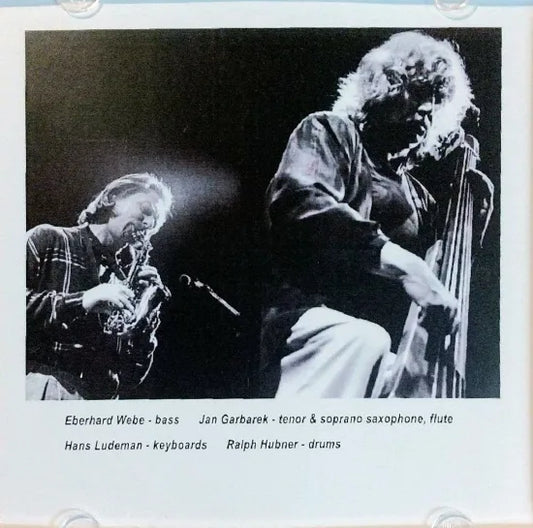 EBERHARD WEBERE TRIO WITH JAN GARBAREK / NEW DELHI 1986 STEREO SOUNDBOARD (1CDR)