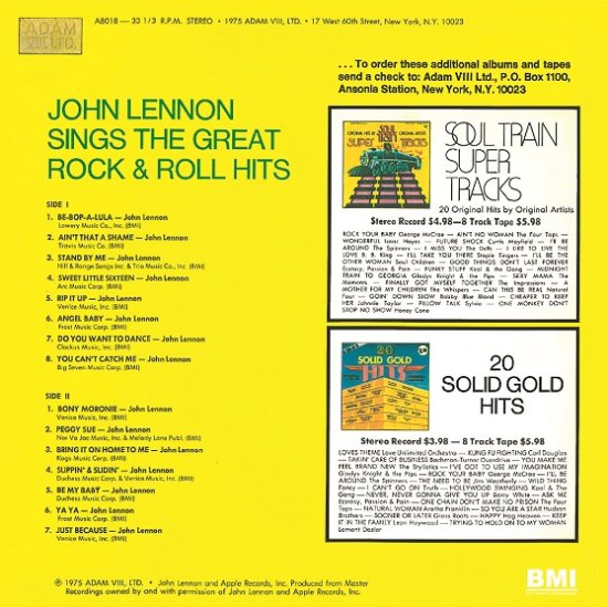 JOHN LENNON / ROCK 'N' ROLL EXCLUSIVE COLLECTOR'S EDITION (3CD)