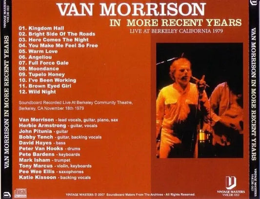 VAN MORRISON / EN AÑOS MÁS RECIENTES (1CDR)