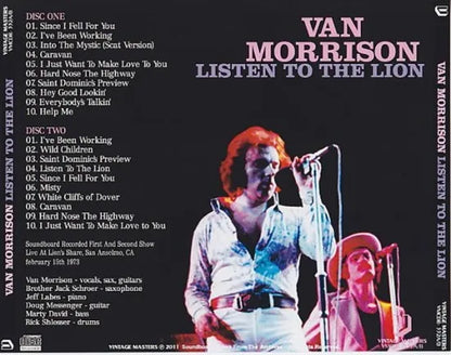 VAN MORRISON / ESCUCHA AL LEÓN (2CDR)