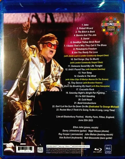ELTON JOHN / DESPEDIDA PERFECTA EN EL FESTIVAL DE GLASTONBURY 2023 (1BDR)