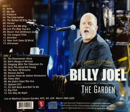 BILLY JOEL / AT THE GARDEN MARCH 2022 (2CDR)