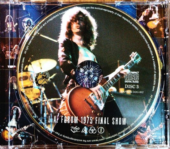 LED ZEPPELIN / LA FORUM1975 FINAL SHOW (3CD)
