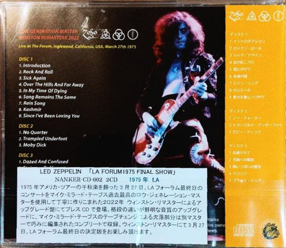 LED ZEPPELIN / LA FORUM1975 FINAL SHOW (3CD)