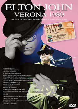 ELTON JOHN / VERONA 1989 PRO SHOT (1DVDR)