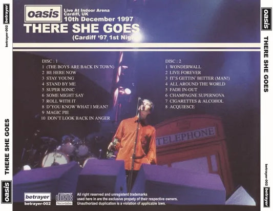 OASIS / THERE SHE GOSE (2CDR)