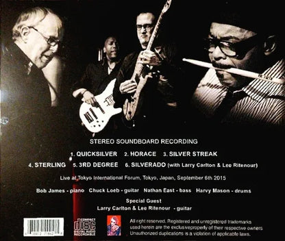FOURPLAY / TOKYO 2015 STEREO SOUNDBOARD (1CDR)