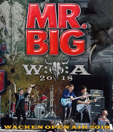Mr. Big / Wacken Open Air 2018 Blu-ray 1BDR