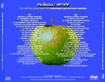 THE BEATLES / 1967-1970 BLUE THE CAPITOL ALBUM MASTERS (2CD)