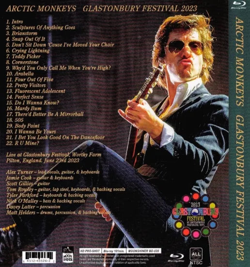 Arctic Monkeys / Festival de Glastonbury 2023: Fotografía profesional (1 habitación)