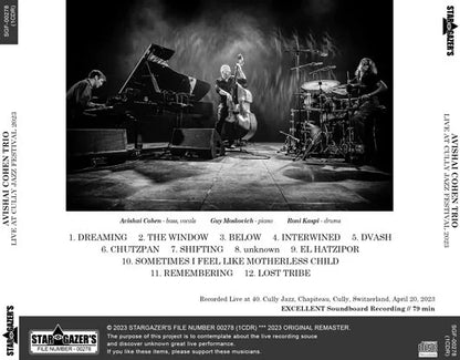 AVISHAI COHEN TRIO / LIVE AT CULLY JAZZ FESTIVAL 2023 (1CDR)