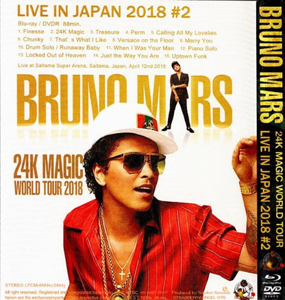 BRUNO MARS / 24K MAGIC WORLD TOUR LIVE IN JAPAN 2018 #2 (1BDR+1DVDR)