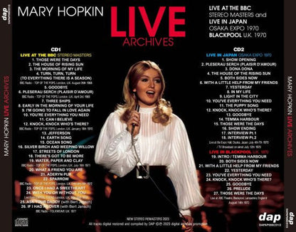 MARY HOPKIN / LIVE ARCHIVES (2CD)